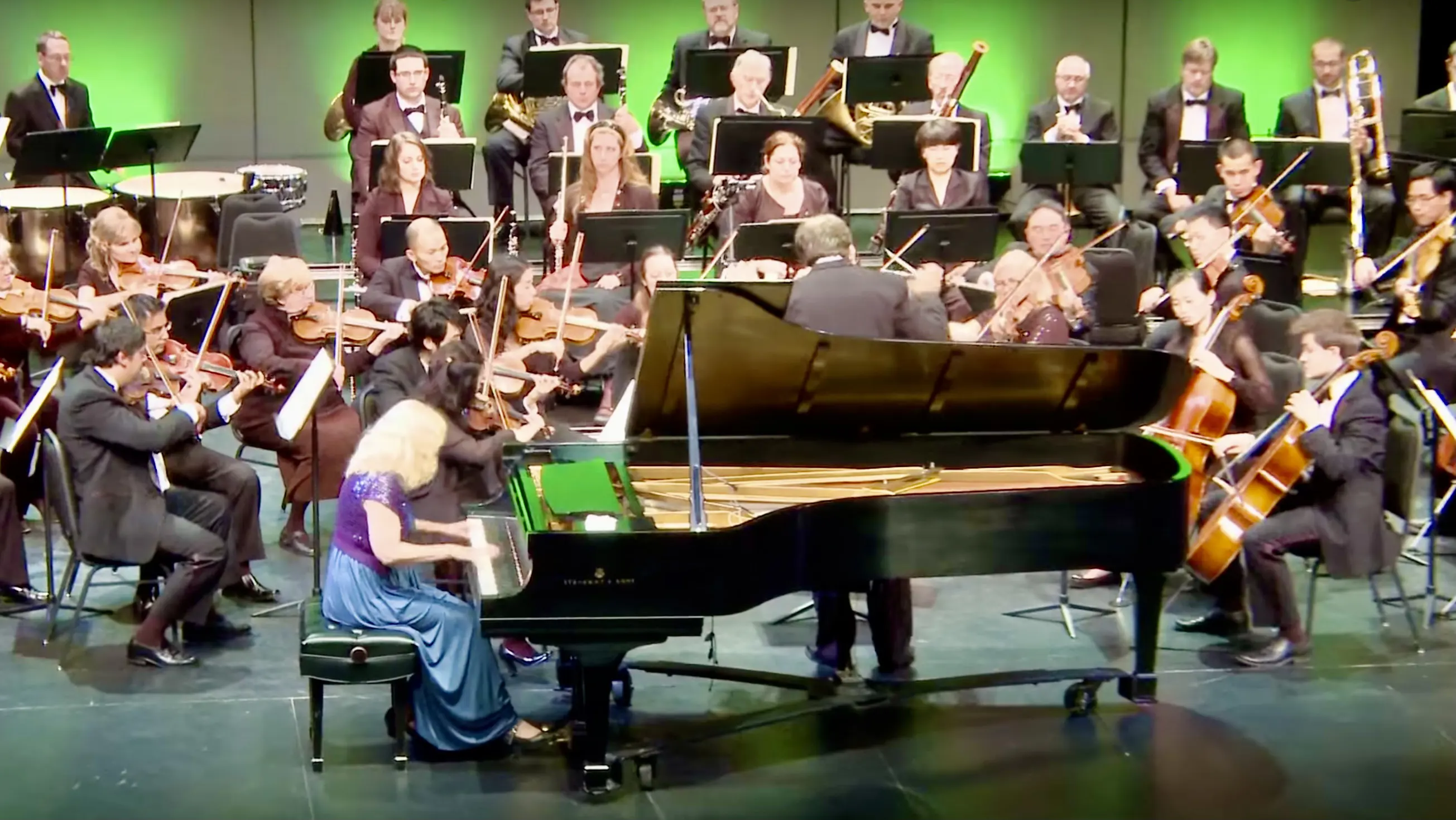 Grieg piano concerto, Christina Petrowska Quilico, Kindred Spirits Orchestra, Kristian Alexander, conductor